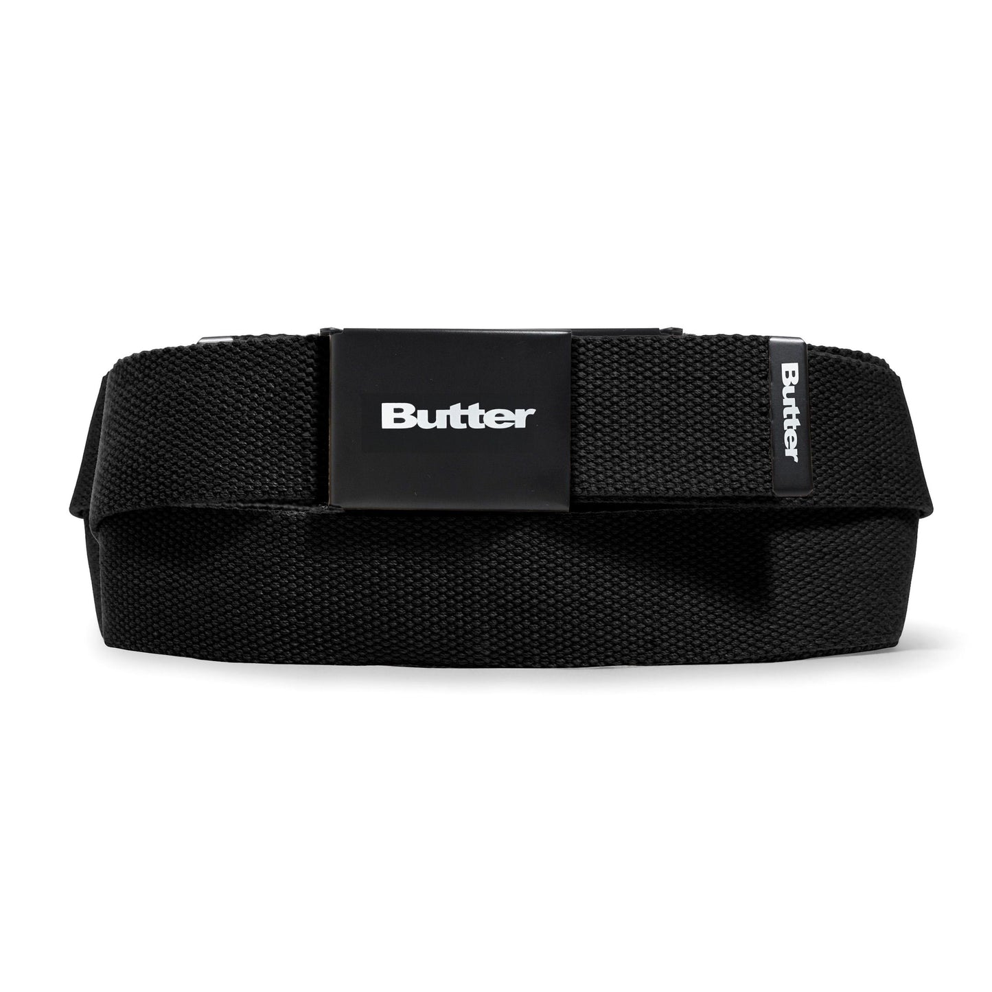 Butter Goods Logo Woven Belt - Black