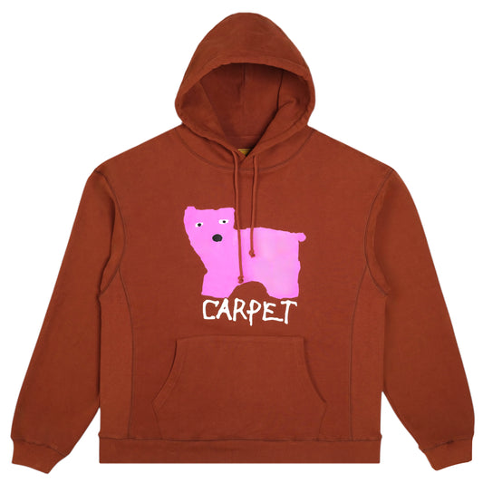 Carpet Company Low IQ Dog Hoodie - Brown