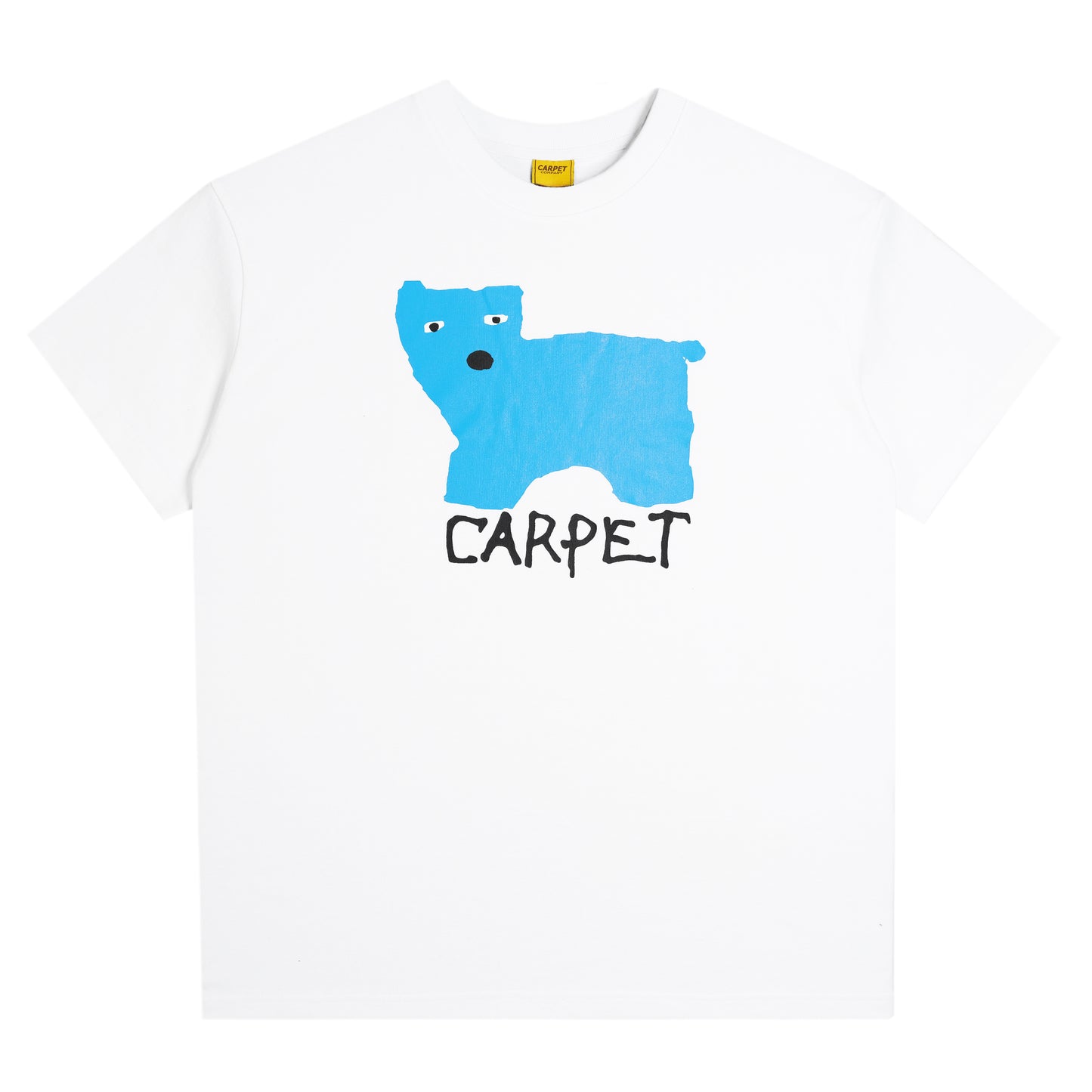 Carpet Company Low IQ Dog Tee - White