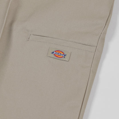 Dickies Loose Fit Flat Front Work Shorts - Khaki