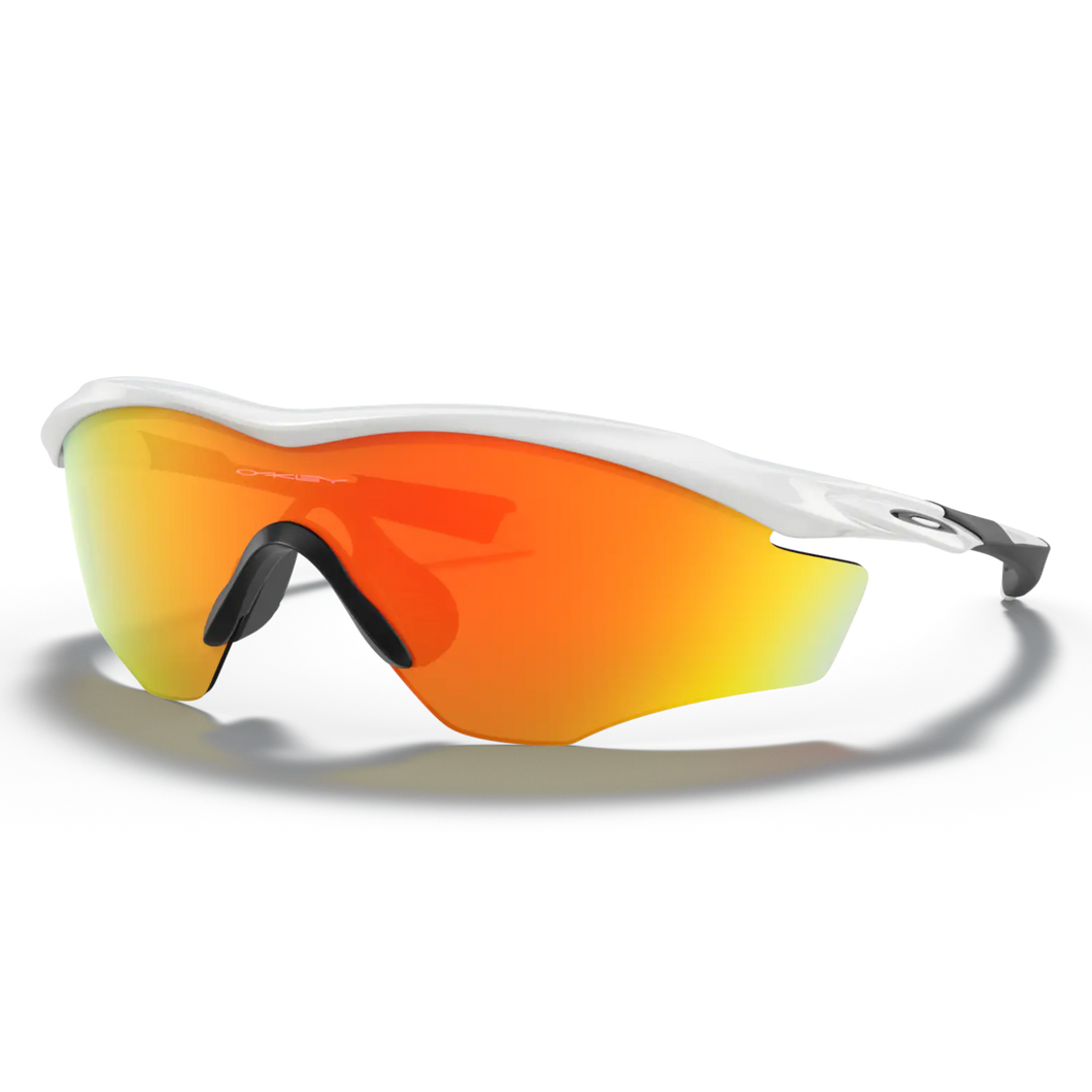 Oakley M2 Frame XL Sunglasses - White/Fire Iridium