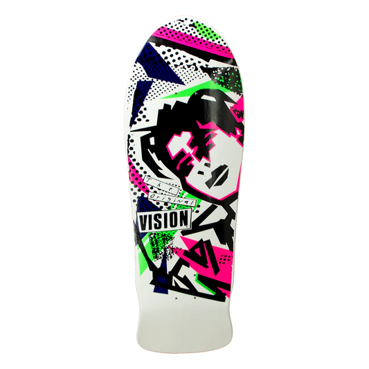 Vision Mark Gonzales Modern Concave Deck - 10"x30.25" White