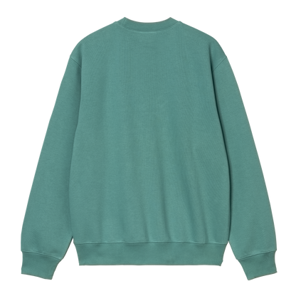 Carhartt WIP Masterpiece Crewneck - Saguaro/Pink