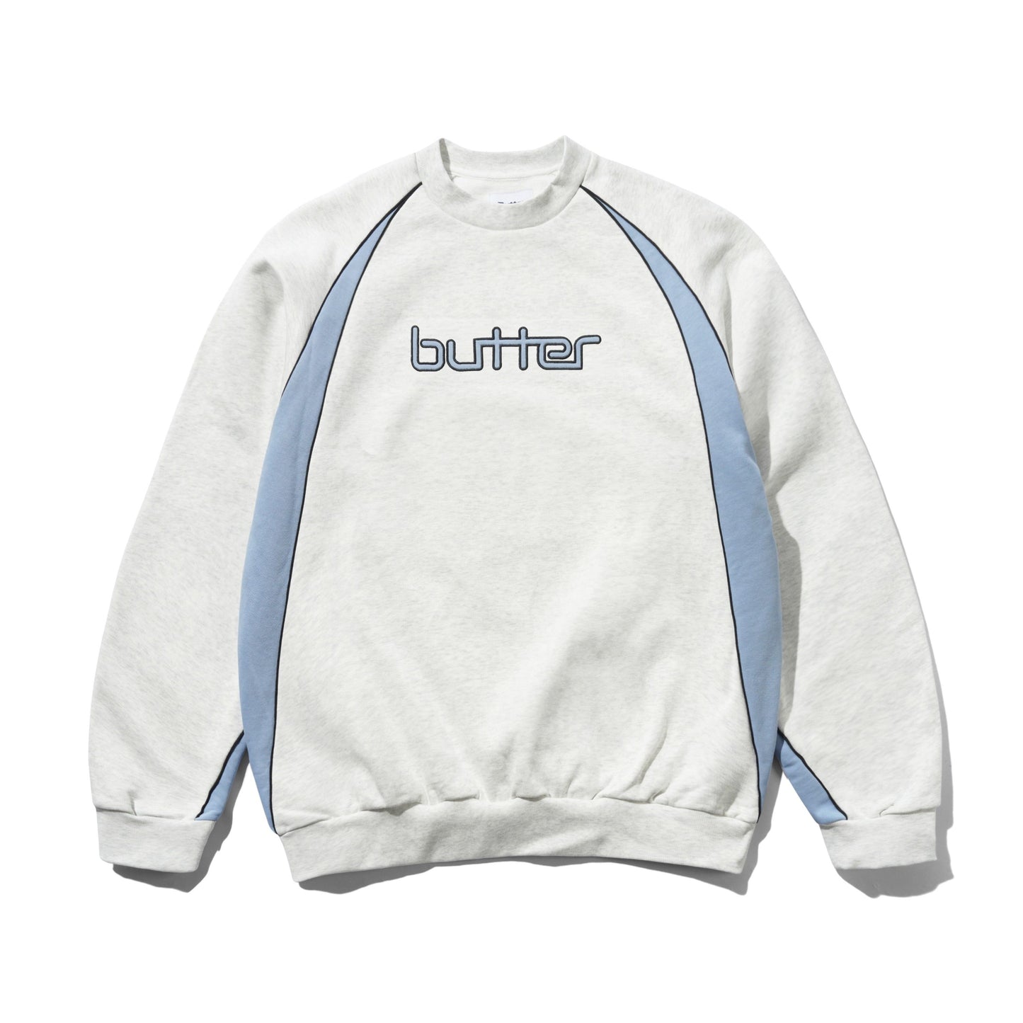 Butter Goods Match Crewneck - Ash