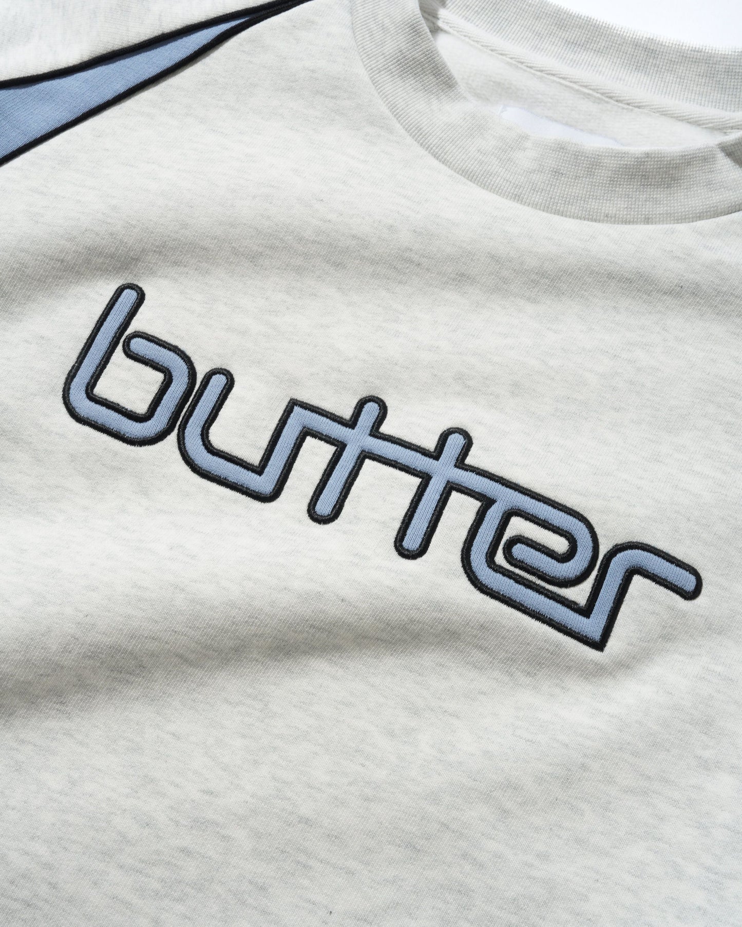 Butter Goods Match Crewneck - Ash