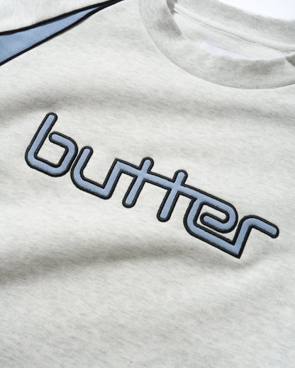 Butter Goods Match Crewneck - Ash