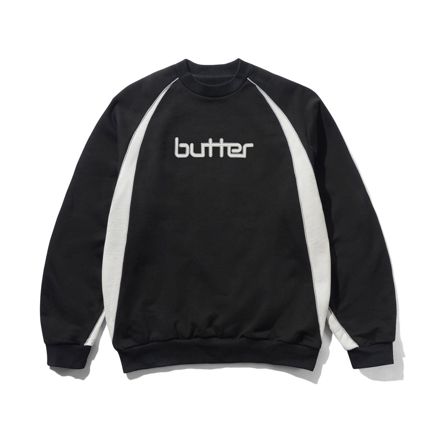 Butter Goods Match Crewneck - Black