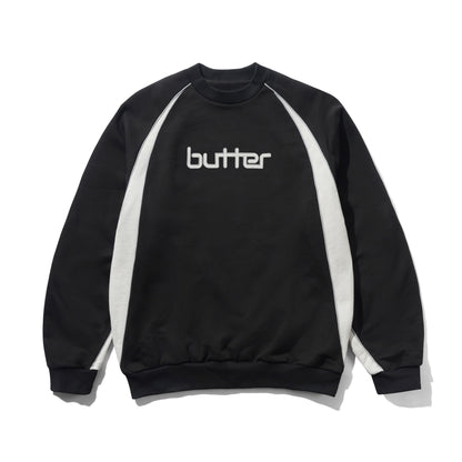 Butter Goods Match Crewneck - Black
