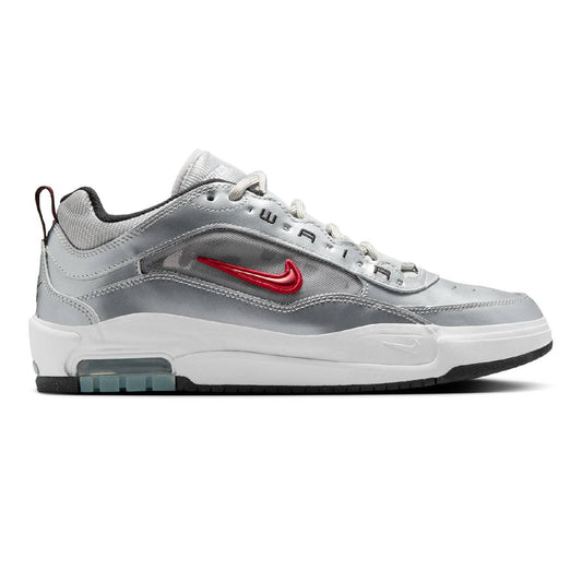 Nike SB Air Max Ishod Premium - Metallic Silver/Varsity Red