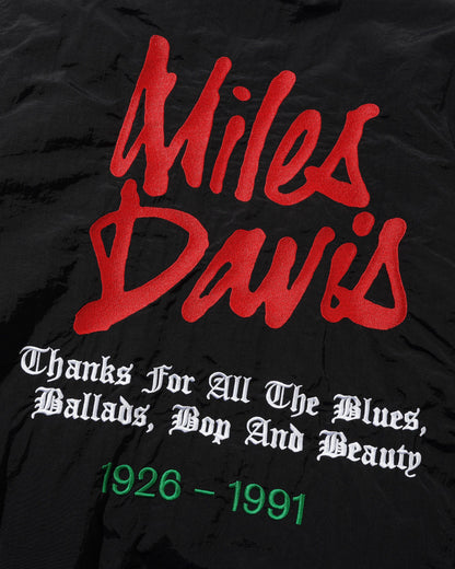 Butter Goods Miles Davis Bomber Jacket - Black
