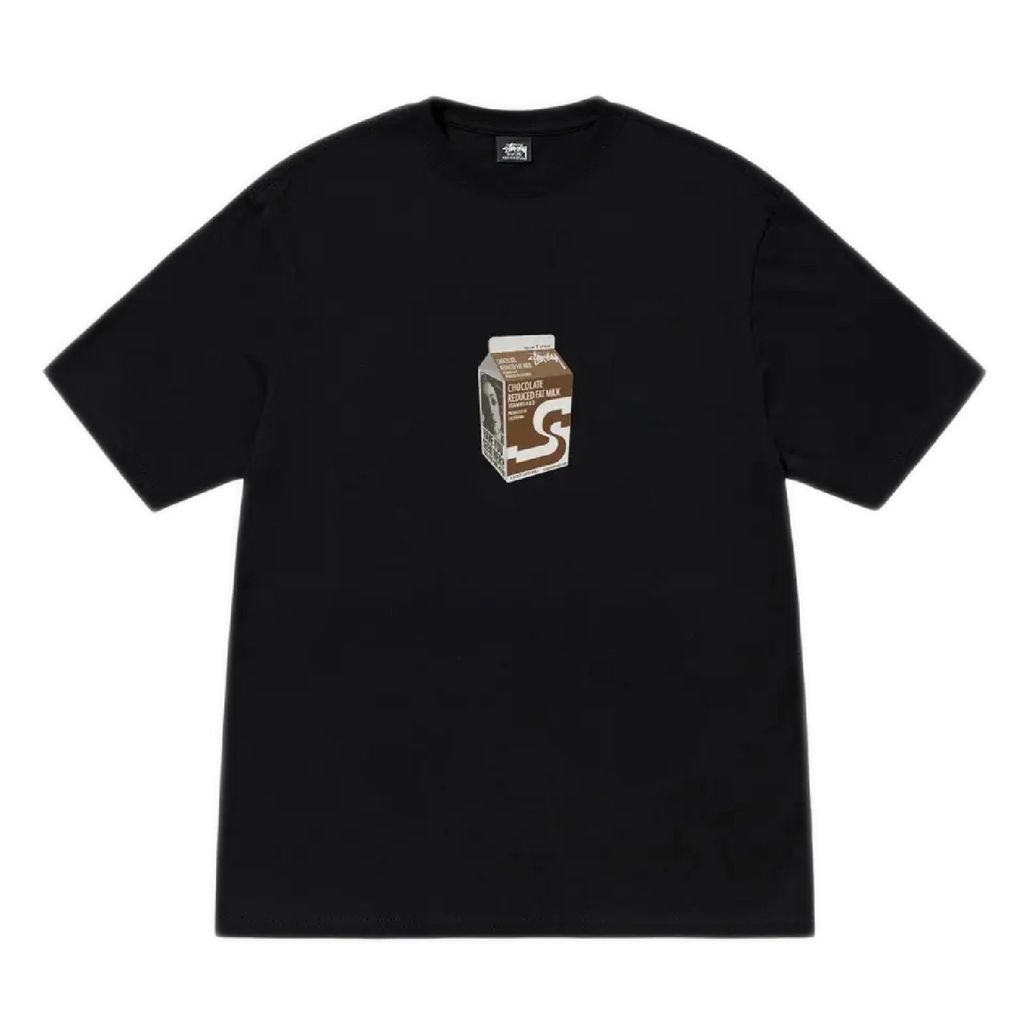 Stussy Milk Tee - Black