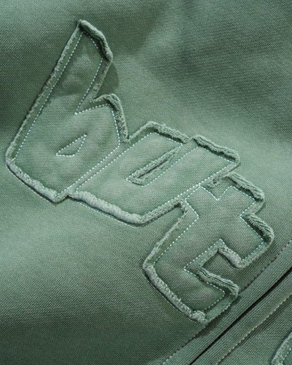 Butter Goods Mineral Wash Zip Hoodie - Sage