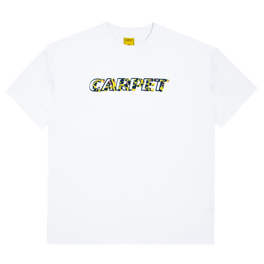 Carpet Company Misprint Cheetah Tee - White
