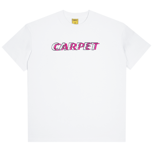 Carpet Company Misprint Tee - Pink/White