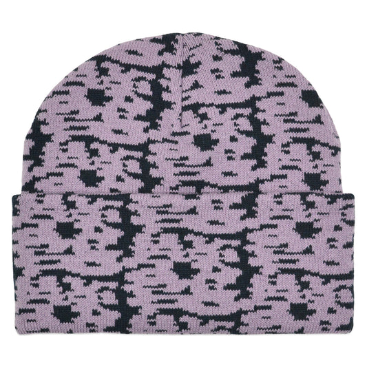 Hitopp Monogram Beanie - Violet/Black