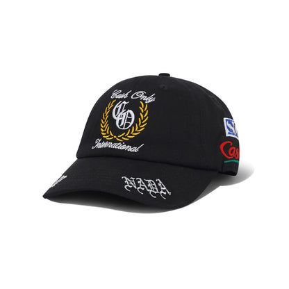 Cash Only Nada 6 Panel Cap - Black