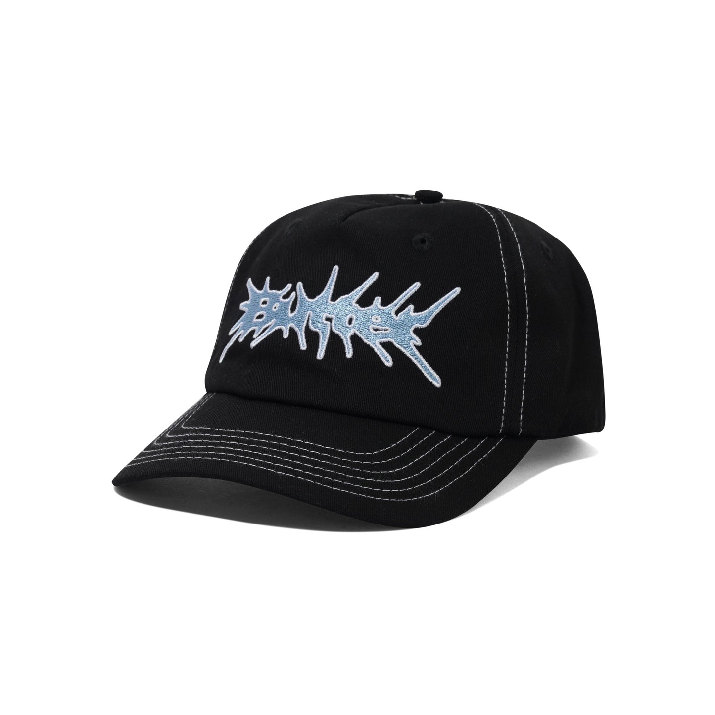 Butter Goods Nail 5 Panel Cap - Black