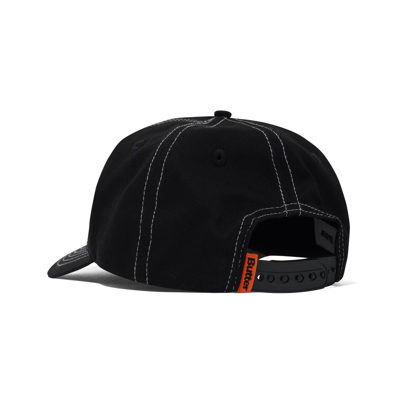 Butter Goods Nail 5 Panel Cap - Black