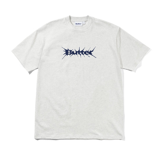 Butter Goods Nail Logo Tee - Ash