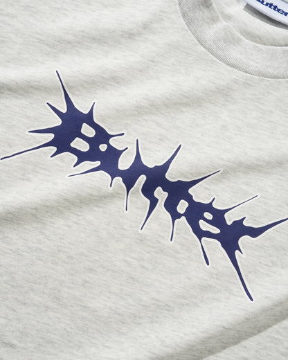 Butter Goods Nail Logo Tee - Ash