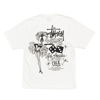 Stussy High Rollers Pigment Dyed Tee - Natural