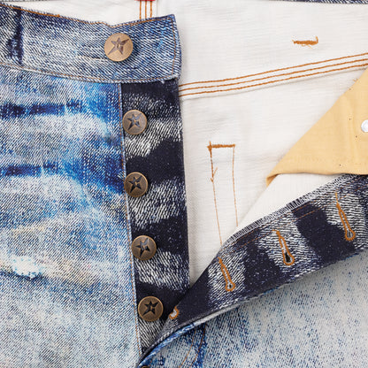 Carpet Company C-Star New Old Jeans - Blue/White