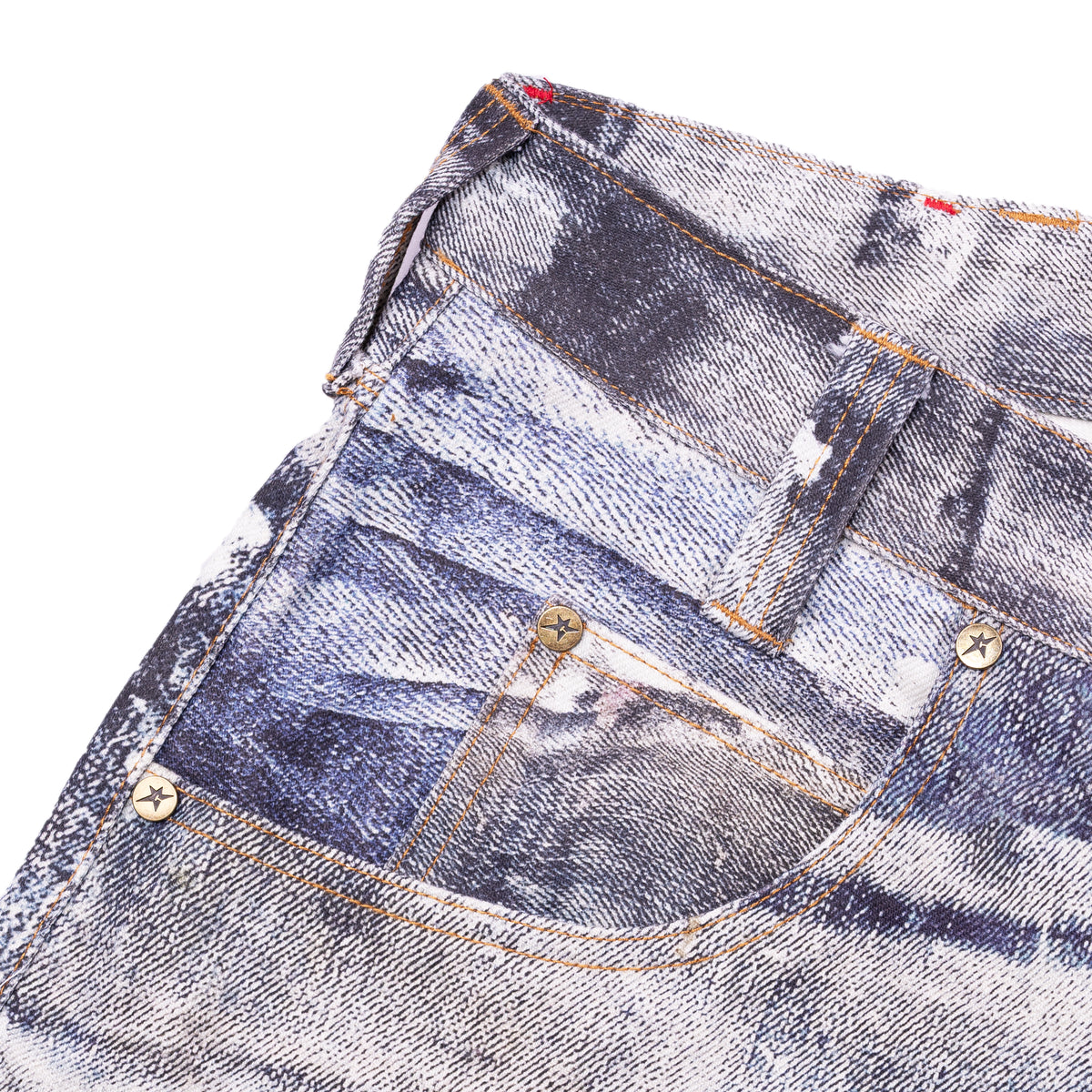 Carpet Company C-Star New Old Jeans - Black/White