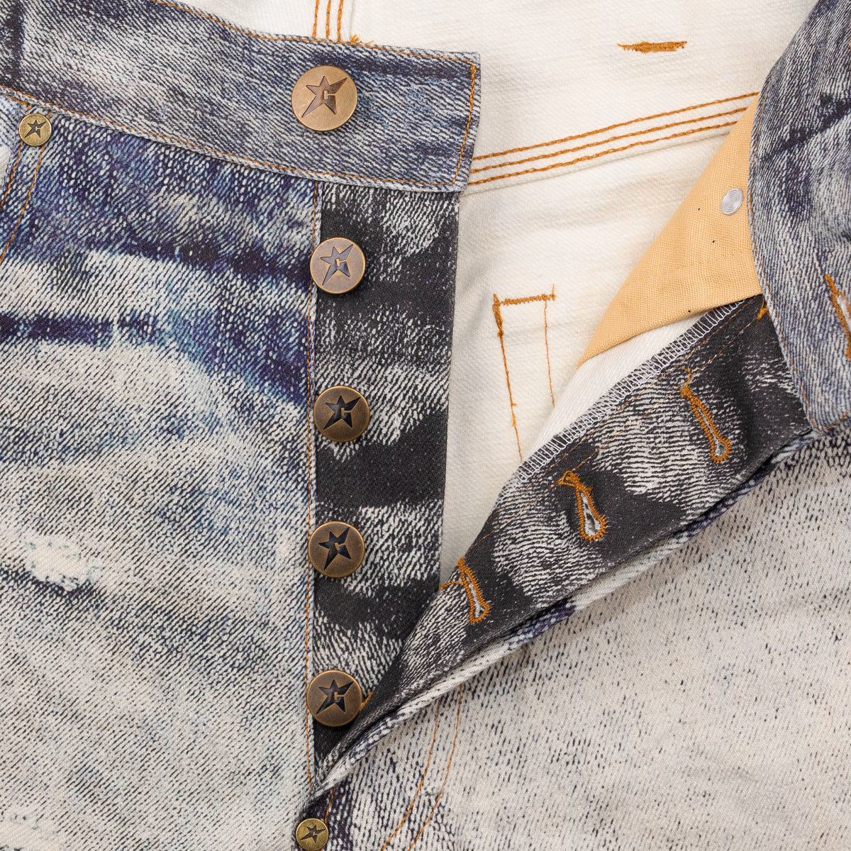 Carpet Company C-Star New Old Jeans - Black/White