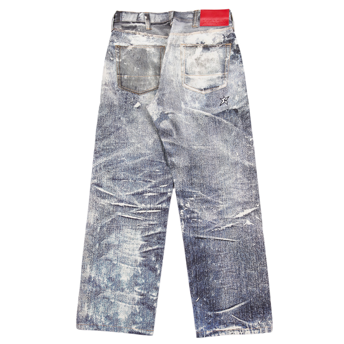 Carpet Company C-Star New Old Jeans - Black/White