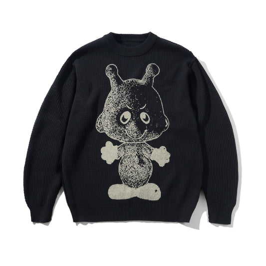 Butter Goods Newcomer Reversible Knit Sweater - Black