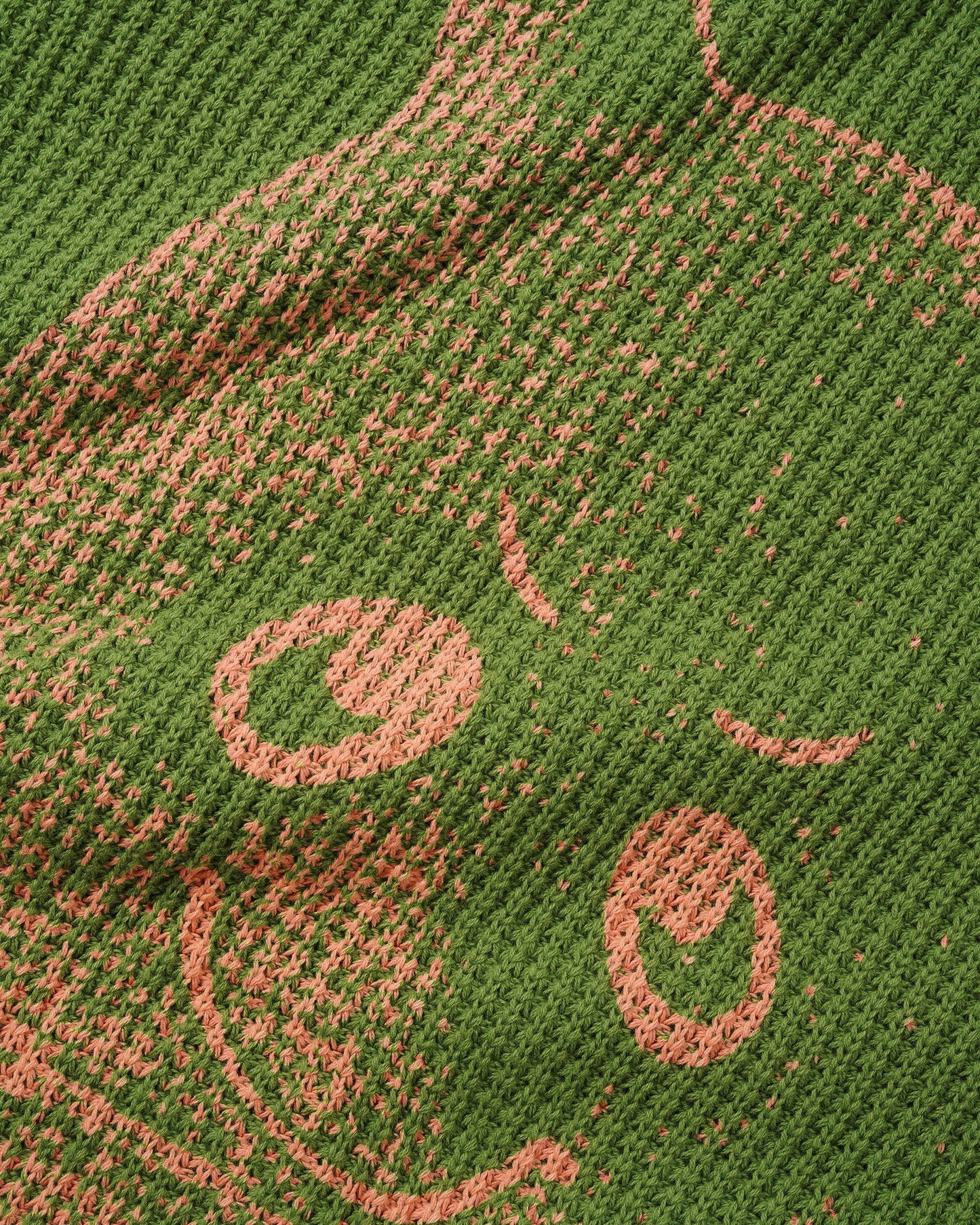Butter Goods Newcomer Reversible Knit Sweater - Grass