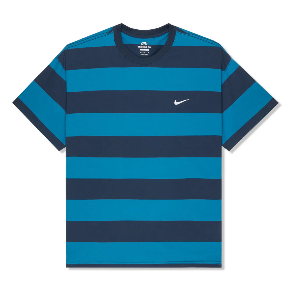 Nike SB Striped Tee - Midnight Navy/Industrial Blue