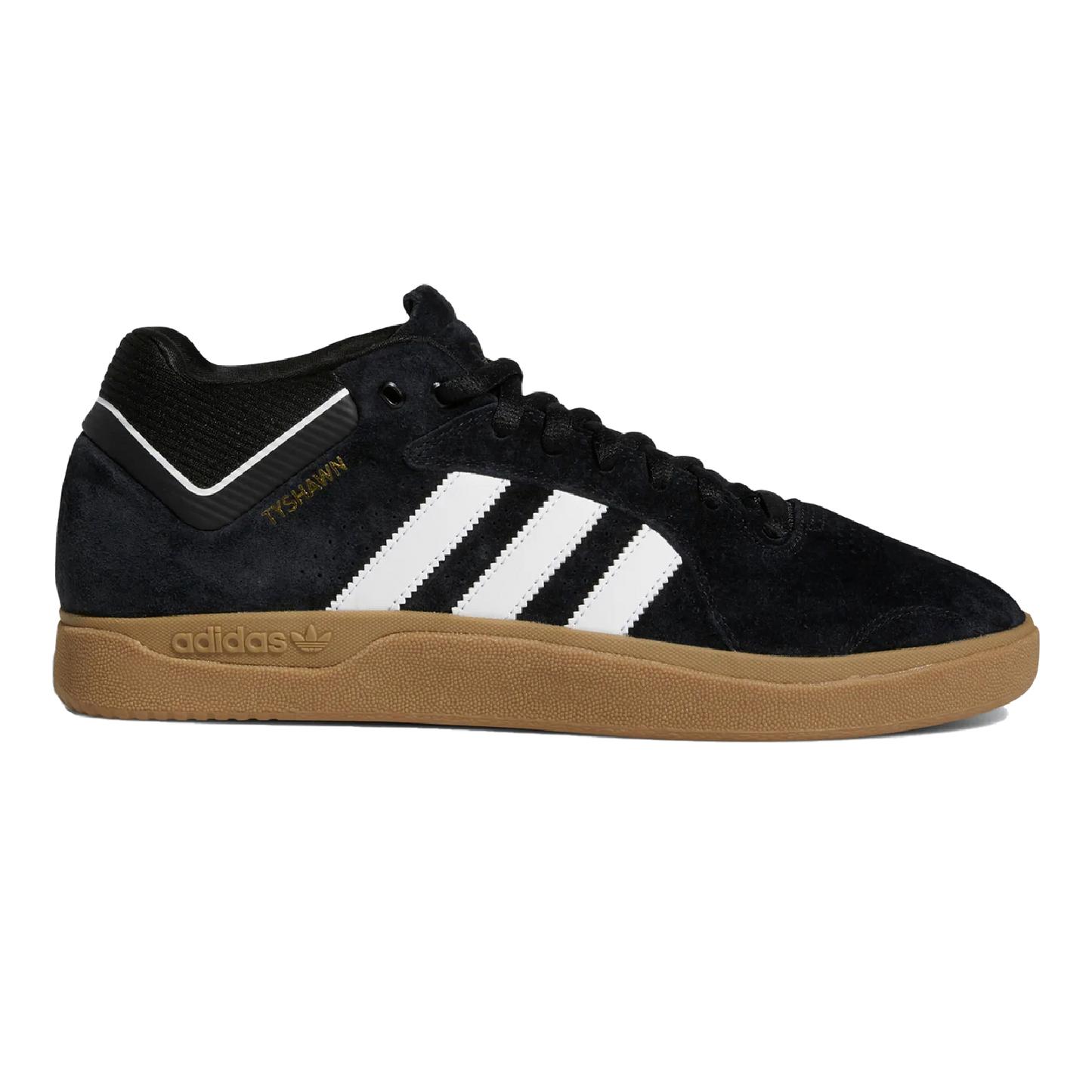 Adidas Tyshawn - Core Black/Cloud White/Metallic Gold