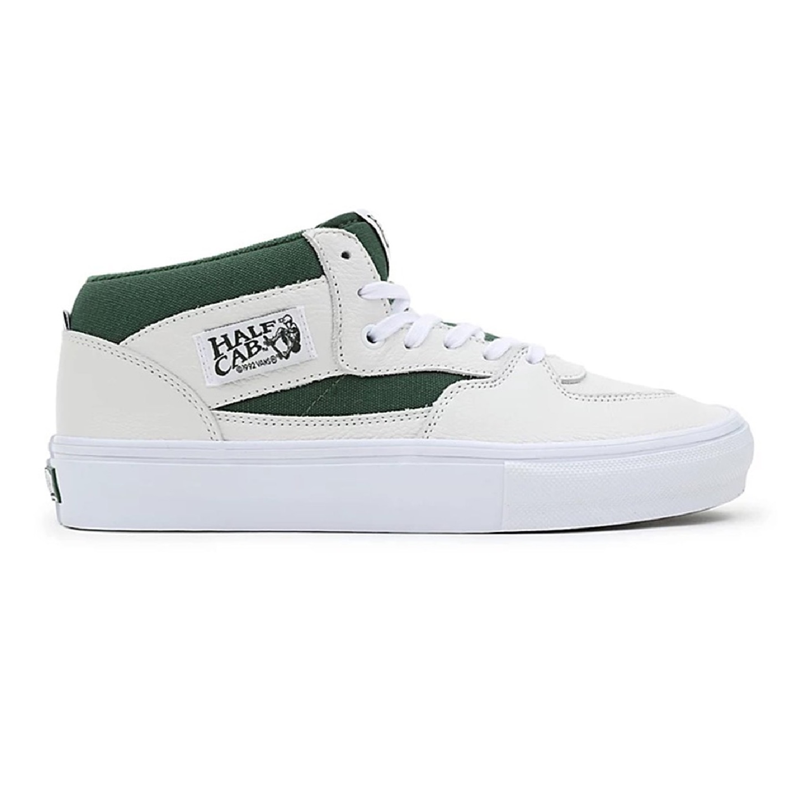 Tênis Vans Skate Half Cab White/Green