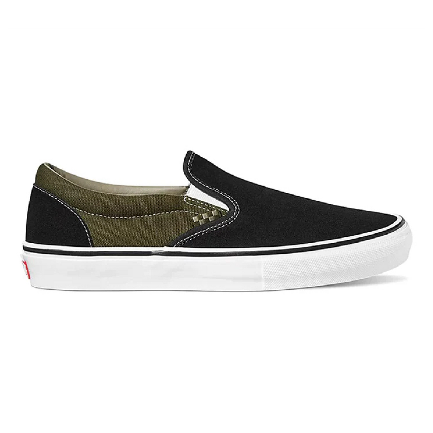 Vans Skate Slip-On - Black/Olive