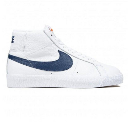 Nike SB Zoom Blazer Mid ISO - White/Navy/Safety Orange