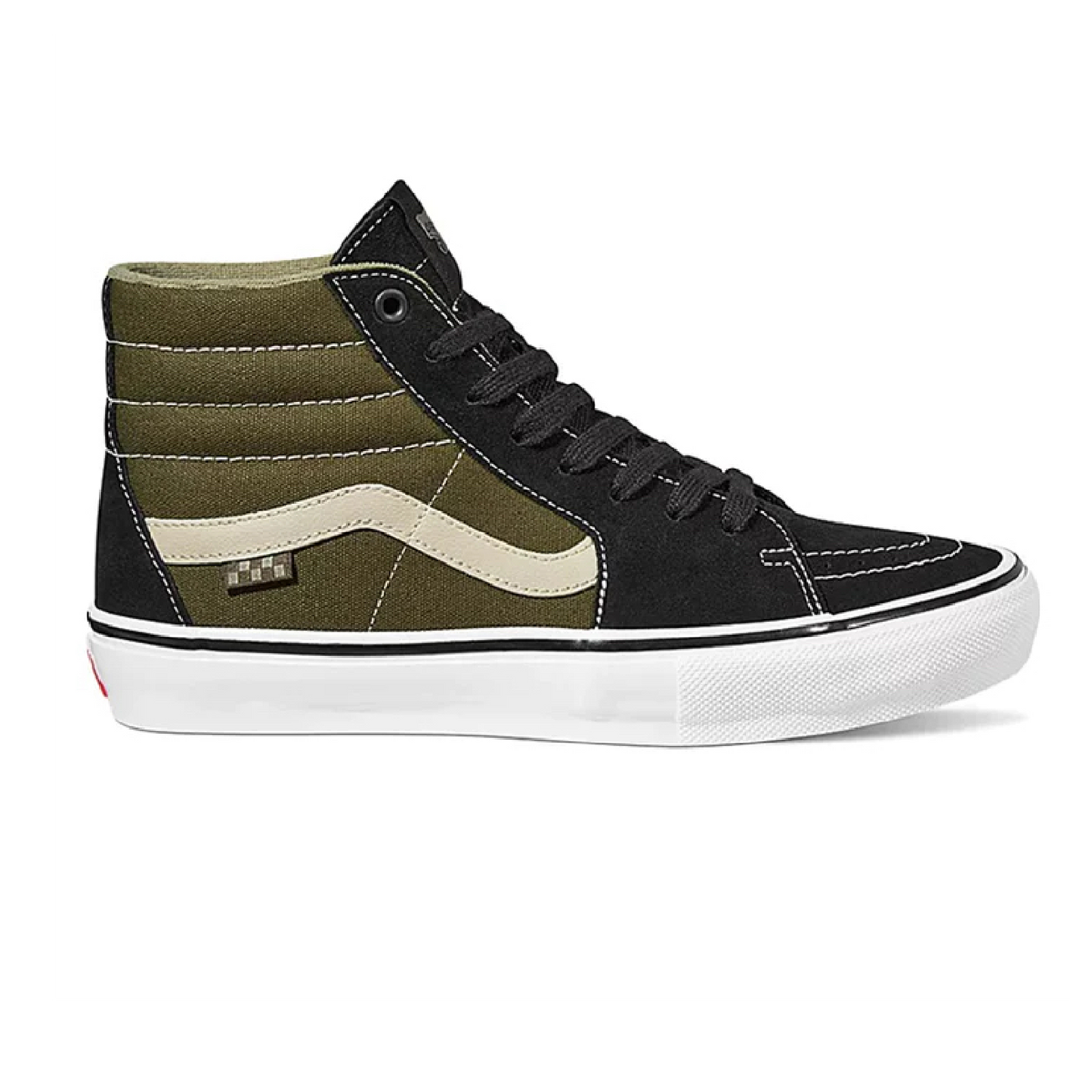 Vans Skate Sk8-Hi - Black/Olive