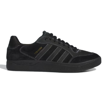 Adidas Tyshawn Low - Core Black/Charcoal/Gold Metallic