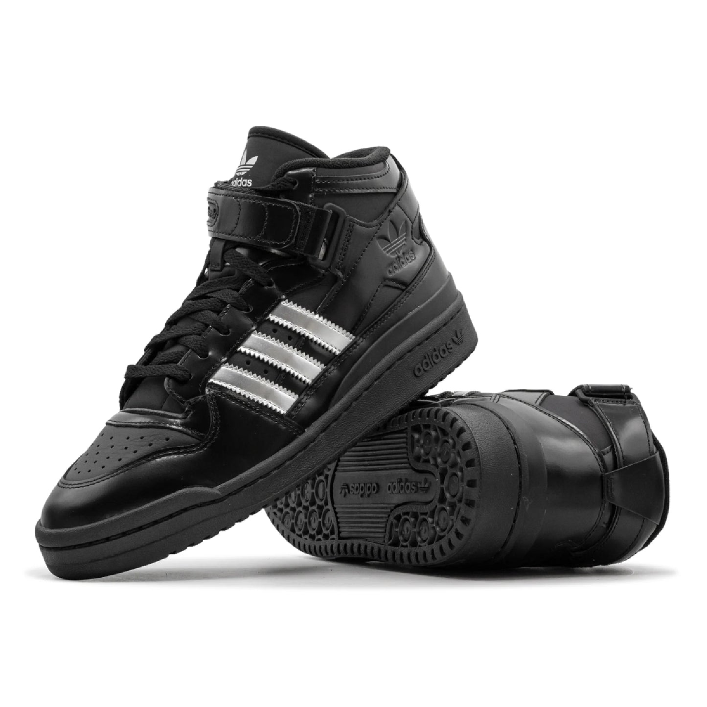 Adidas Forum 84 Mid ADV X Heitor - Core Black/Silver Metallic/Core Black