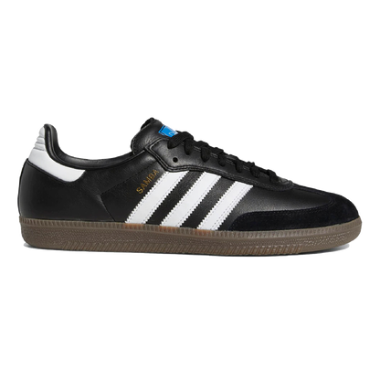 Adidas Samba ADV - Core Black/Cloud White/Gold Metallic