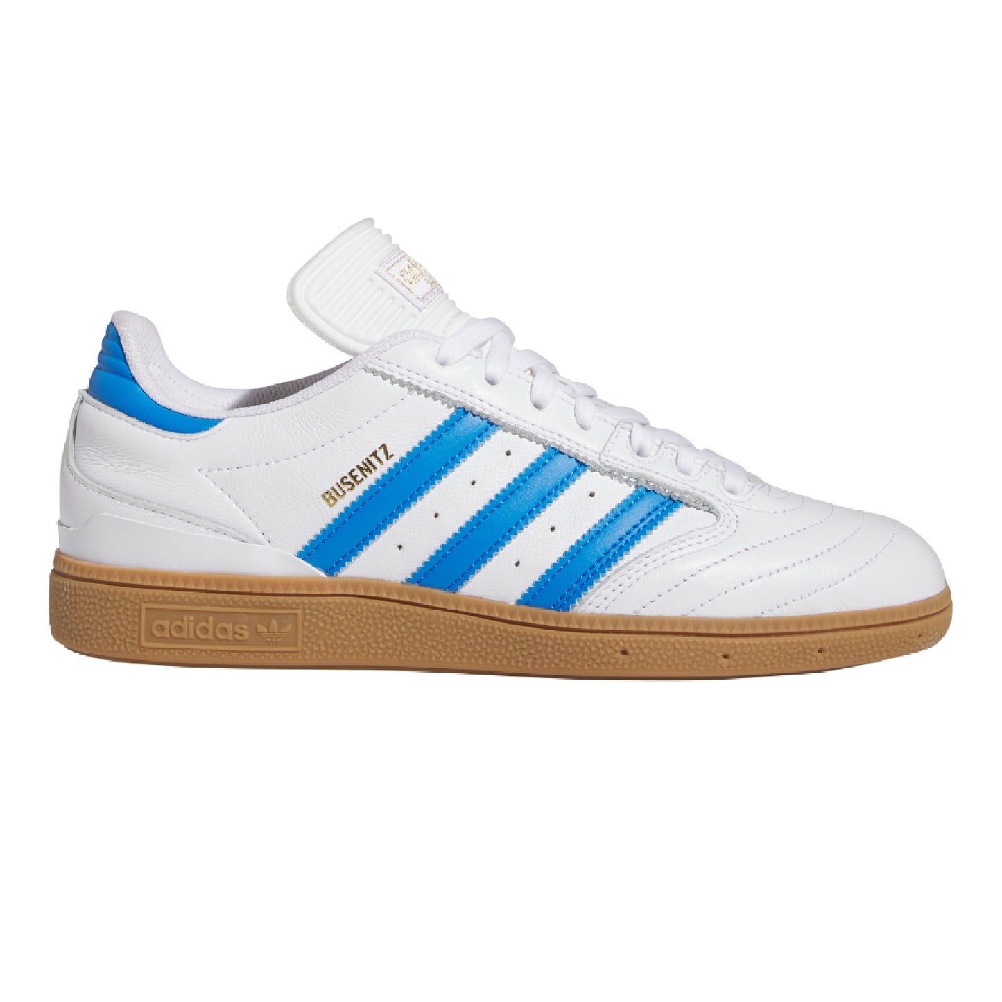 Adidas Busenitz - White/Blue Bird/Gold Metallic