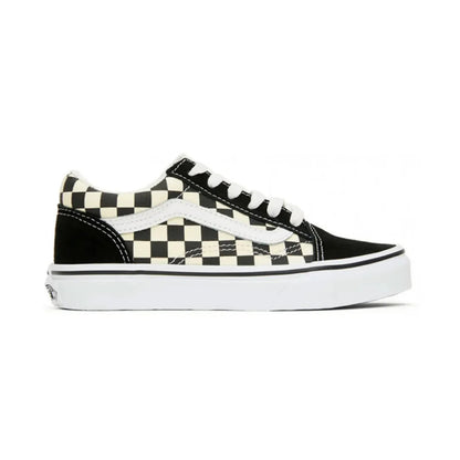 Vans Kids Old Skool - Primary Check Black/White