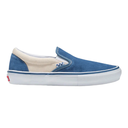 Vans Skate Slip-On - Cream/Light Navy