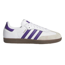 Load image into Gallery viewer, Adidas Samba ADV - White/Purple/Gold