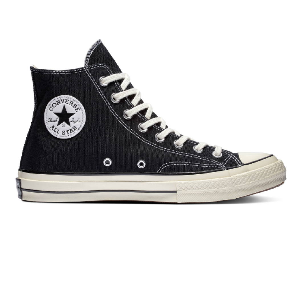 Converse Chuck 70 High Black Black Egret Ninetimes Skateshop