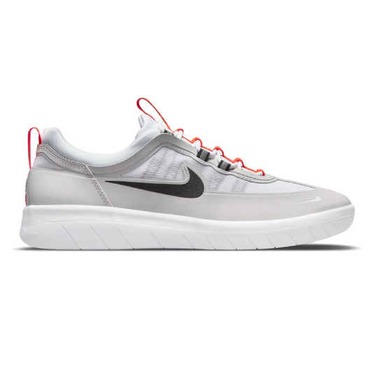 Nike SB Nyjah Free 2 - Neutral Grey/Black/White/Bright Crimson