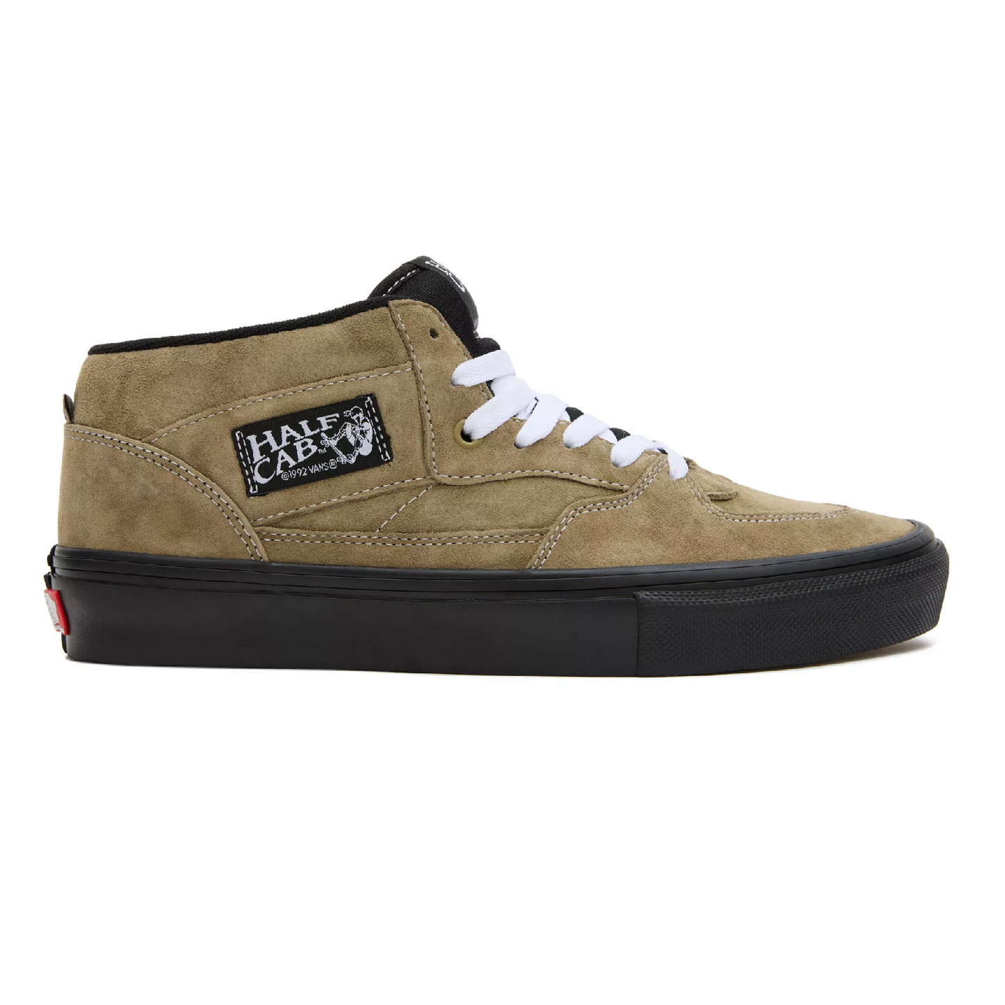 Vans Skate Half Cab - Olive/Black Pig Suede