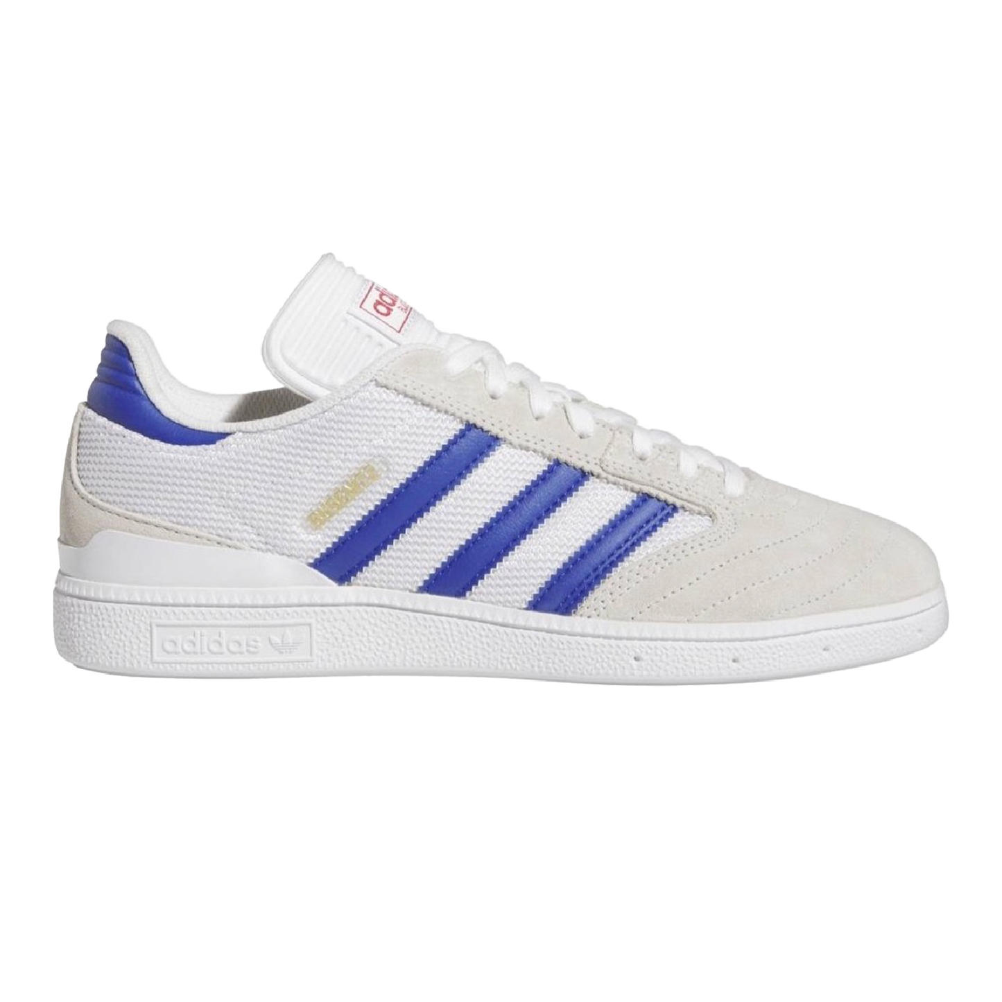 Adidas Busenitz - Crystal White/Semi Lucid Blue/Gold Metallic