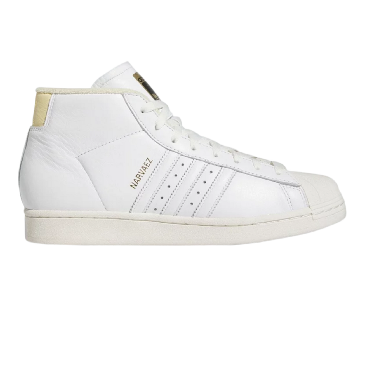 Adidas Sam Pro Model ADV - Cloud White/Cloud White/Easy Yellow