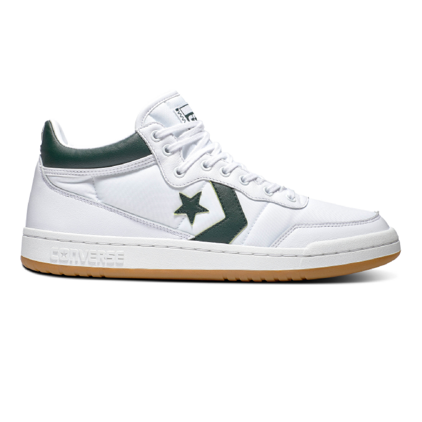 Converse Fastbreak Pro Mid  - White/Deep Emerald/Gum